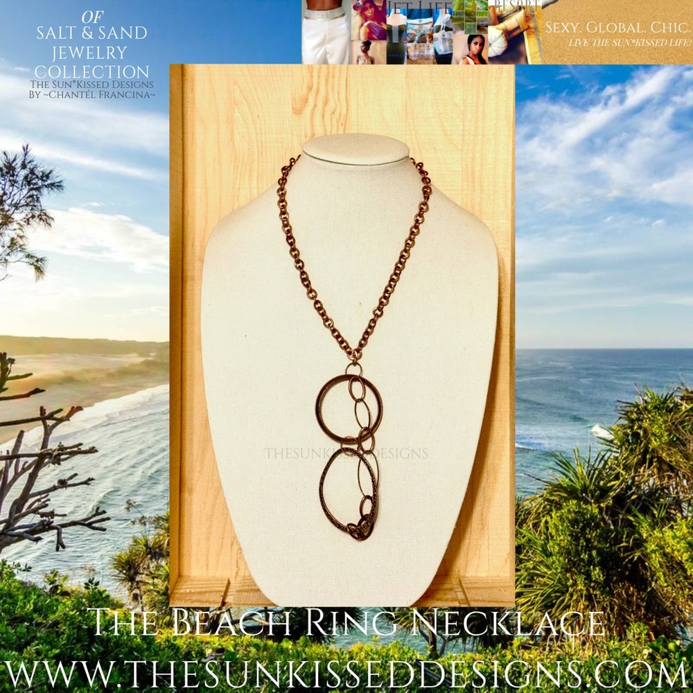 The Beach Ring Necklace by The Sun*Kissed Designs By ~Chantél Francina~